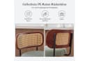 SeedWave Barhocker 3er-Set mit Drehfunktion und PE-Rattan-Lehne Bild 5