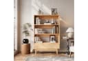 VOWNER Bücherregal mit Schublade, 3 Ebenen, Holzoptik, Modern Bild 2