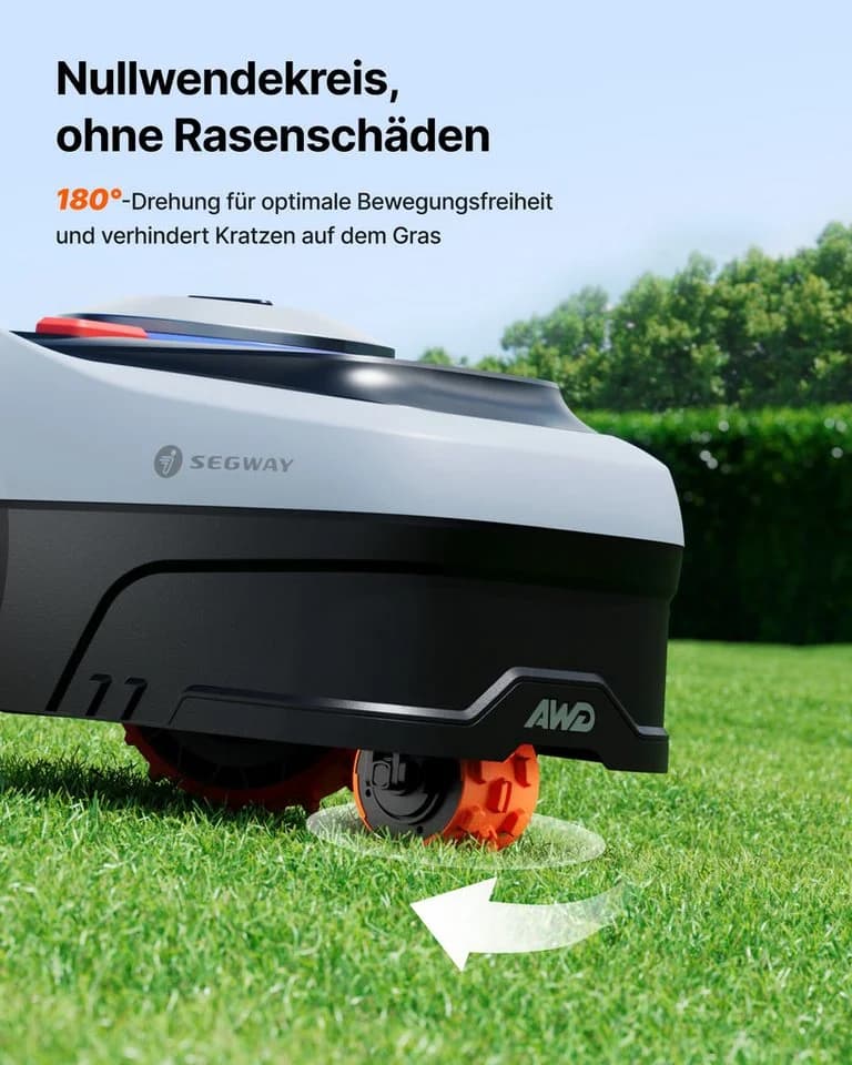 NAVIMOW i205 AWD Rasenmähroboter kabellos bis 500 m² mit Allradantrieb - Bild 3