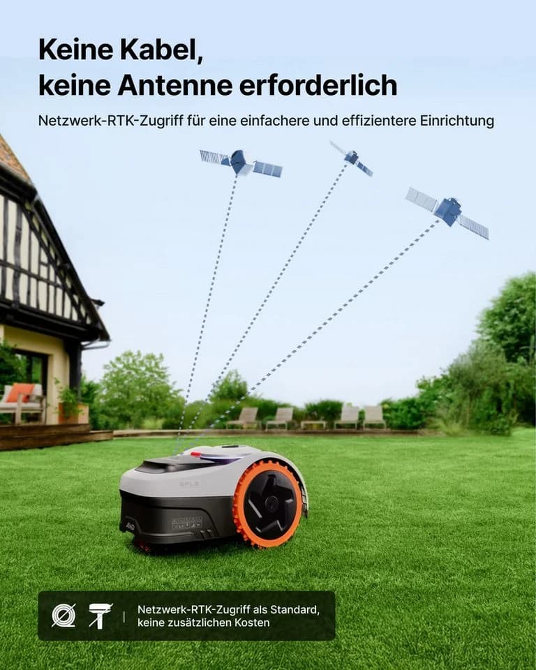 NAVIMOW i205 AWD Rasenmähroboter kabellos bis 500 m² mit Allradantrieb - Bild 4