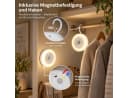 Fyrove LED Nachtlicht mit Bewegungsmelder, 3CCT & USB-C Aufladung, Weiß Bild 4