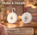 Fyrove LED Nachtlicht mit Bewegungsmelder, 3CCT & USB-C Aufladung, Weiß Bild 5