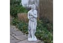gartendekoparadies.de Gartenfigur Statue Venus Italica Grau Stein Bild 3
