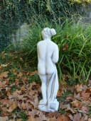 gartendekoparadies.de Gartenfigur Statue Venus Italica Grau Stein Bild 5