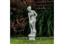 gartendekoparadies.de Gartenfigur Statue "Badende Venus" Steinfigur Grau Bild 2