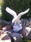 gartendekoparadies.de Gartenfigur Adlerfigur Steinadler Bild 4