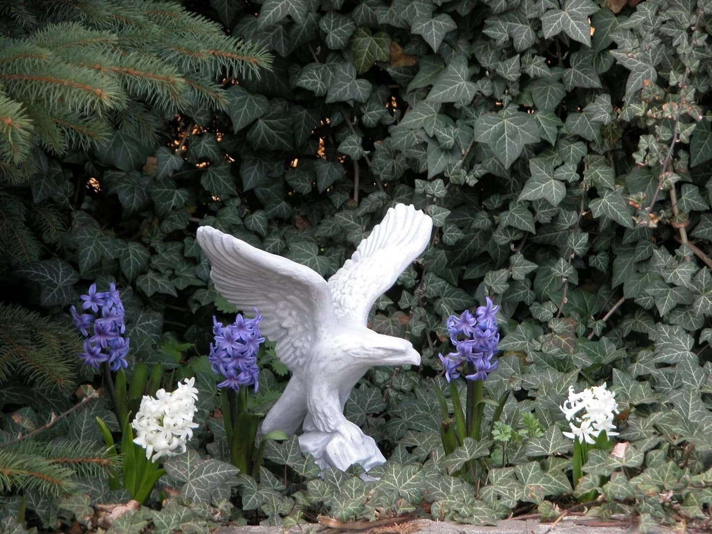 gartendekoparadies.de Gartenfigur Adlerfigur Steinadler - Bild 5
