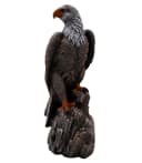 gartendekoparadies.de Gartenfigur Mächtiger Adler Steinfigur 50 cm 14 kg Mehrfarbig Bild 1