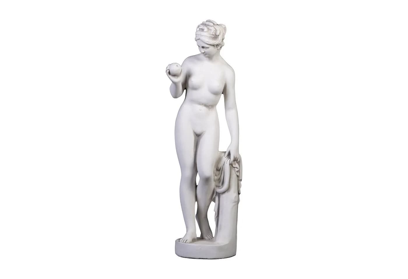 gartendekoparadies.de Venus Statue Grau Steinfigur