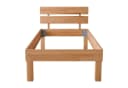 MeinMassivholz Holzbett PALMA Kernbuche Komfortbett Massivholz Bettgestell Kopfpaneel Einzel- & Doppelbett Bild 3