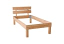 MeinMassivholz Holzbett PALMA Kernbuche Komfortbett Massivholz Bettgestell Kopfpaneel Einzel- & Doppelbett Bild 4