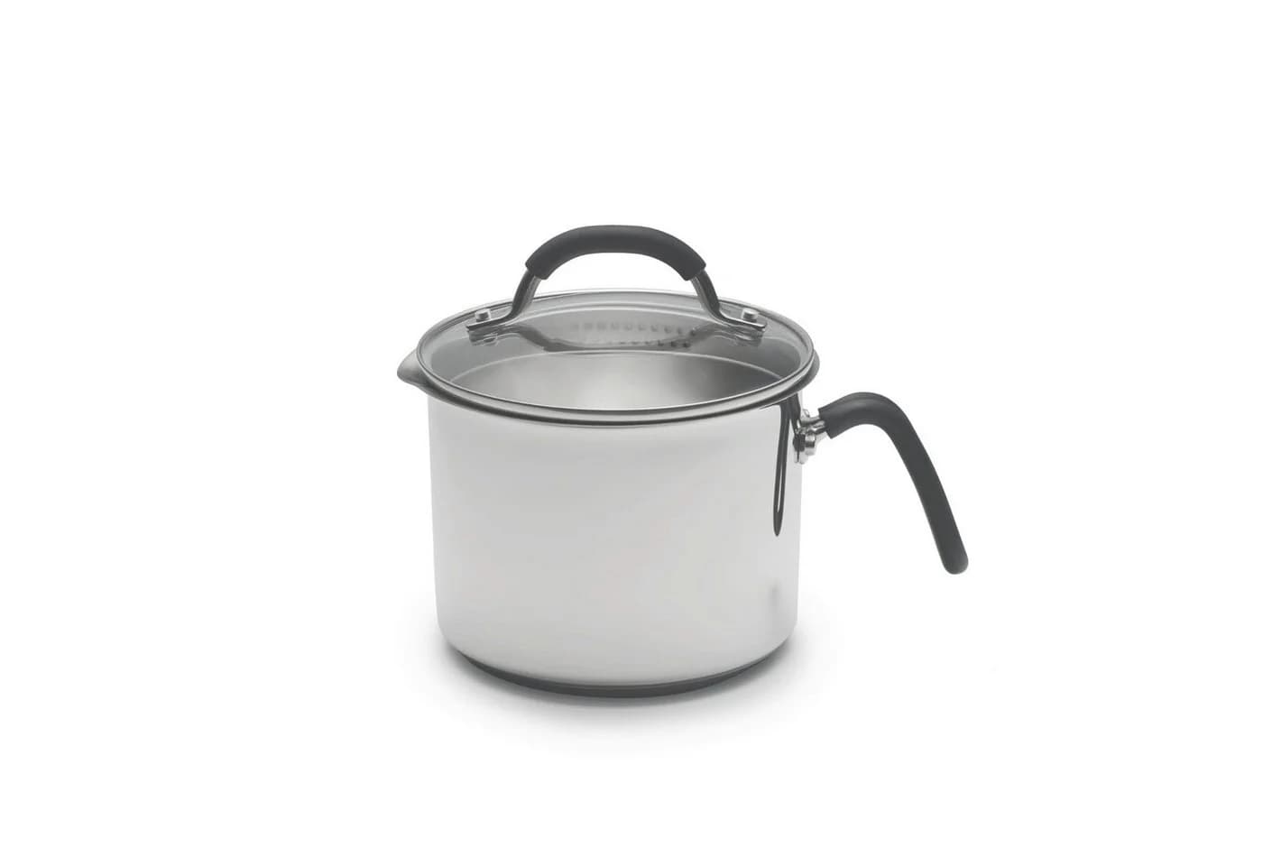 Coolinato Universaltopf 16cm 2,4l Edelstahl mit Glasdeckel - Bild 2