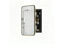radelldar Badezimmerspiegelschrank Badschrank mit Beleuchtung 42/51cm mit 3 Ablage Bild 2