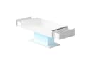 radelldar Couchtisch Wohnzimmertisch Hochglanz 110x55x50cm USB Bild 2