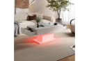 radelldar Couchtisch Wohnzimmertisch Hochglanz 110x55x50cm USB Bild 5