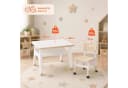 TLGREEN Kindertisch Set mit höhenverstellbarem Stuhl und Stauraum Bild 1