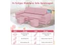 TLGREEN Kindersofa 15-teilig Rosa Modulares Spielsofa Bild 1