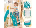 TLGREEN Kinderrutsche mit Stauraum & Kletterstufen, HDPE Kunststoff, ab 1 Jahr Bild 4