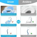 TLGREEN Baby-Toilettensitz Kinder Toilettensitz Premium Blau Bild 5