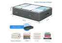 SURFOU Unterbettkommode 4er Set 90L Grau Bild 1