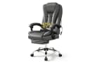 ALFORDSON Bürostuhl Gaming-Stuhl Massage-Computerstuhl Grau Bild 2