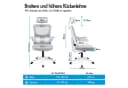 ALFORDSON Bürostuhl Ergonomisch Netzgewebe Selbsteinstellende Lendenstütze Bild 1