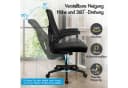 ALFORDSON Bürostuhl Ergonomisch Schwarz Bild 3