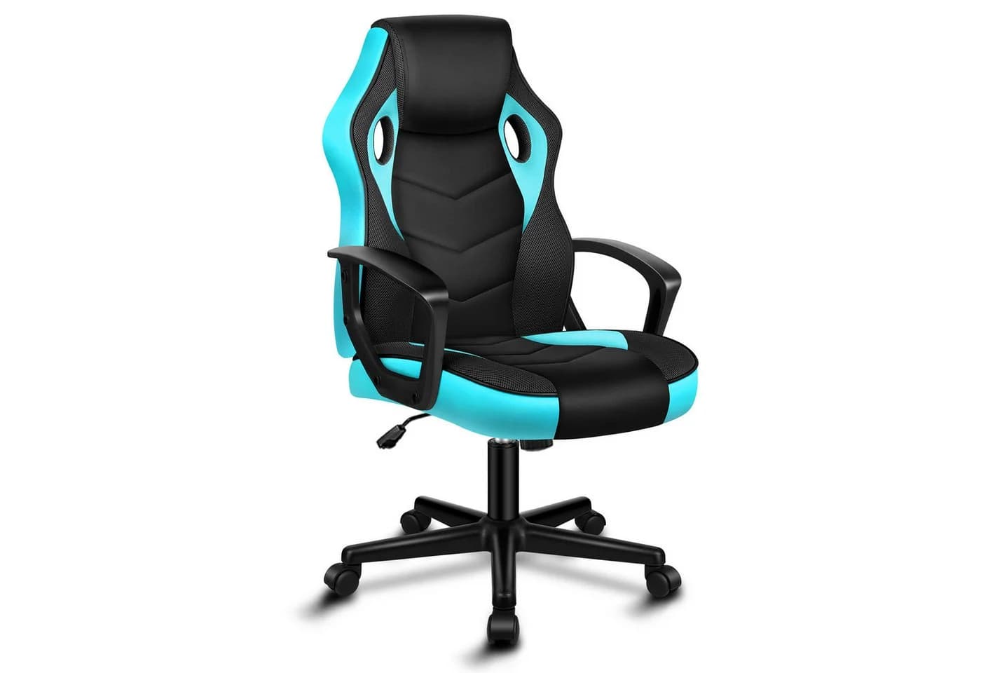 ALFORDSON Bürostuhl Racing Schreibtischstuhl, Drehbarer PC-Gaming-Stuhl, Ergonomisch, Höhenverstellbar, Gepolsterter Polsterstuhl - Bild 2