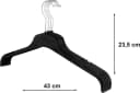 RSR Hangers Kleiderbügel 10-tlg. Kunststoff 360° drehbar Bild 1