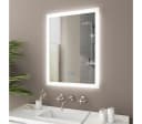 IMPTS LED Badspiegel mit Beleuchtung Antibeschlag Touch Dimmbar Bild 1