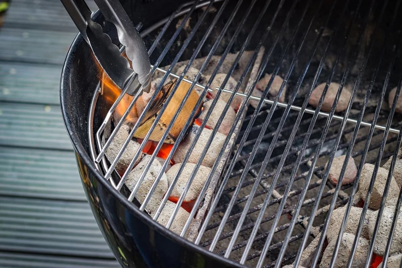Grillfürst Klappbarer Edelstahl Grillrost 54,6 cm für 57er Kugelgrills - Bild 5