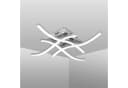 Riserva LED Deckenleuchte Silber Wellenform 24W 4000K Bild 1