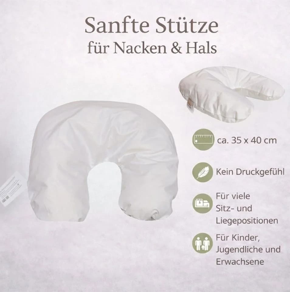 Betten Hofmann Relax Wellness Nackenhörnchen Merinowolle - Bild 4