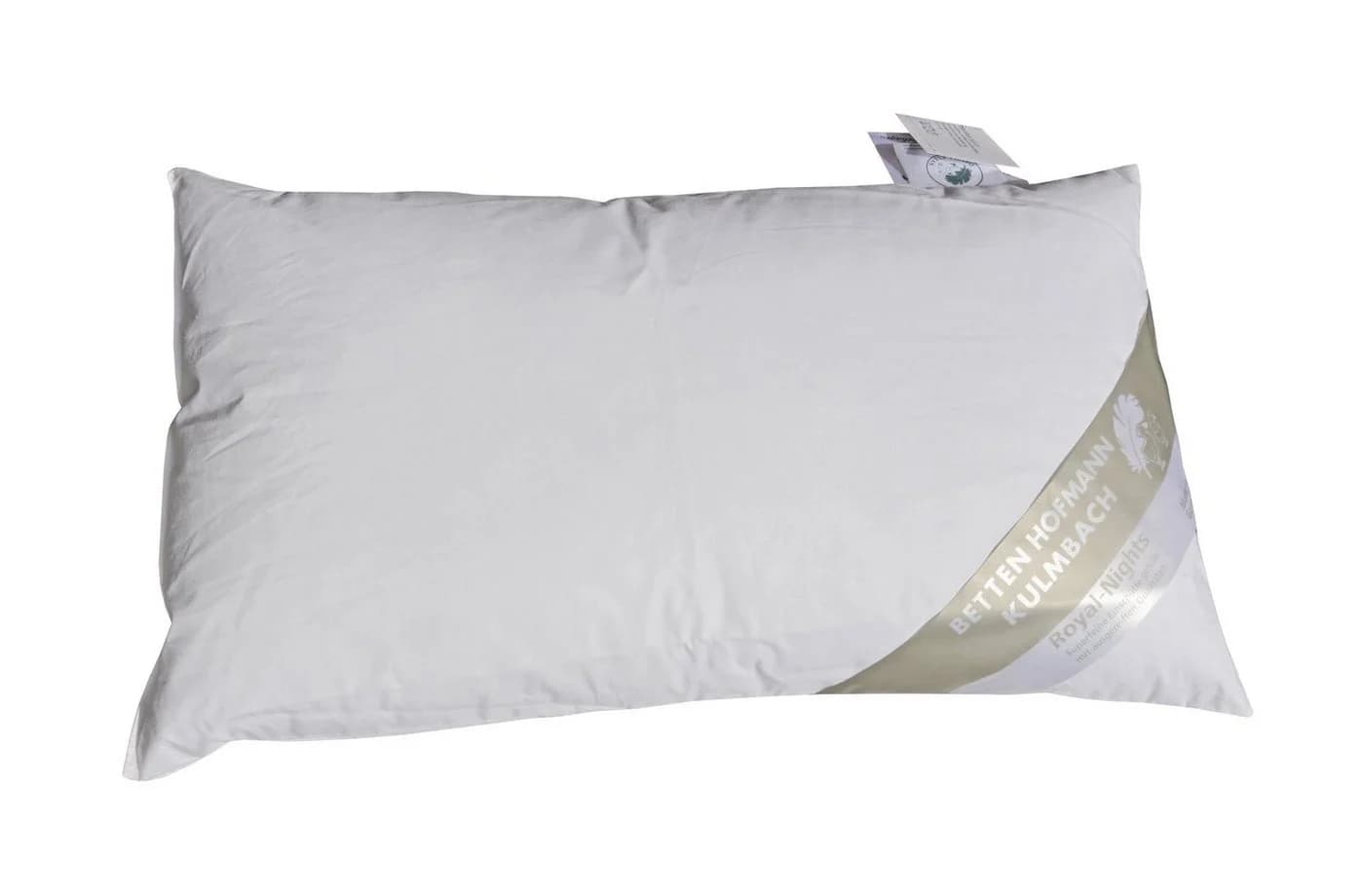 Kuschelweiches Kopfkissen aus Baumwolle und Daunen - Bild 2