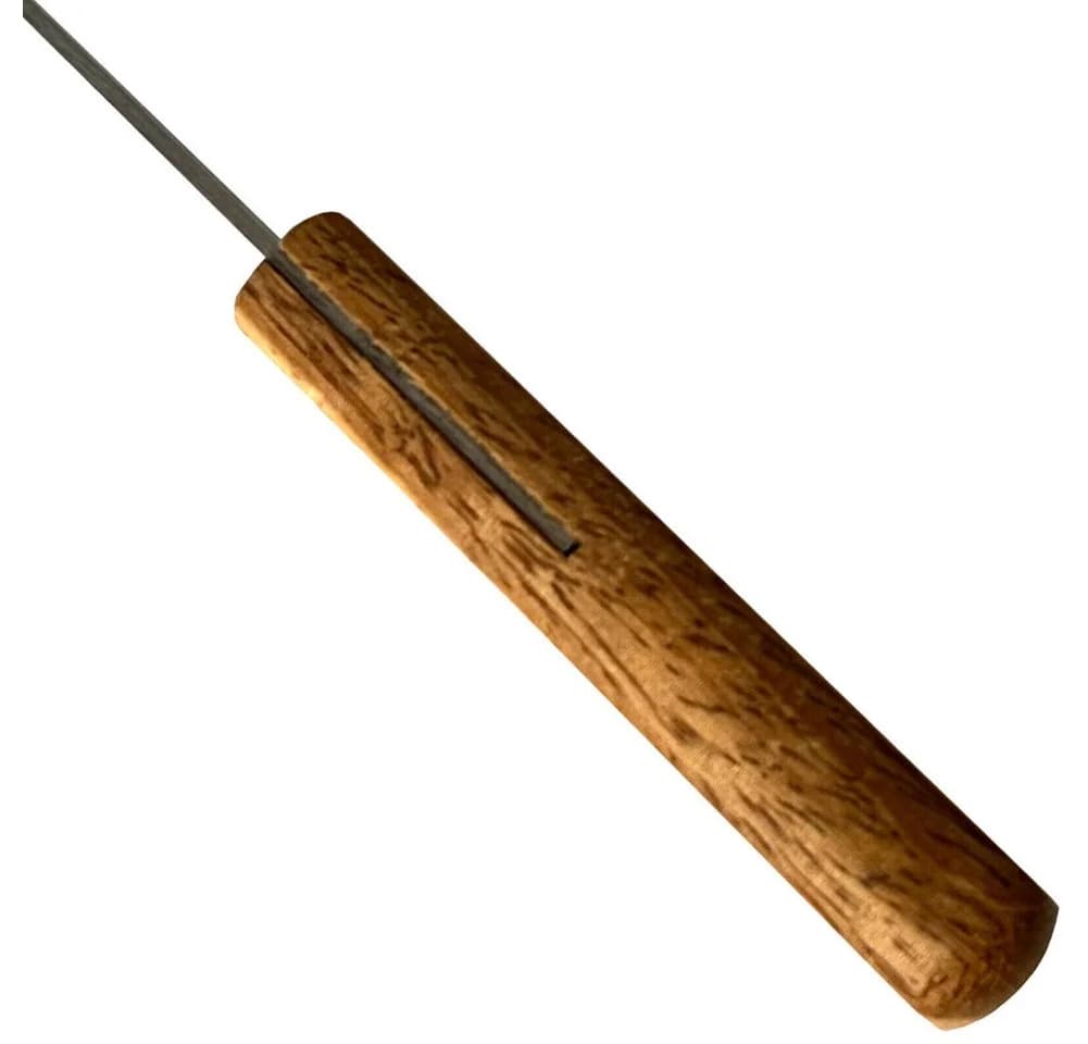 walexo Grillspieß Edelstahl Kebab Adana mit Holzgriff - Bild 3