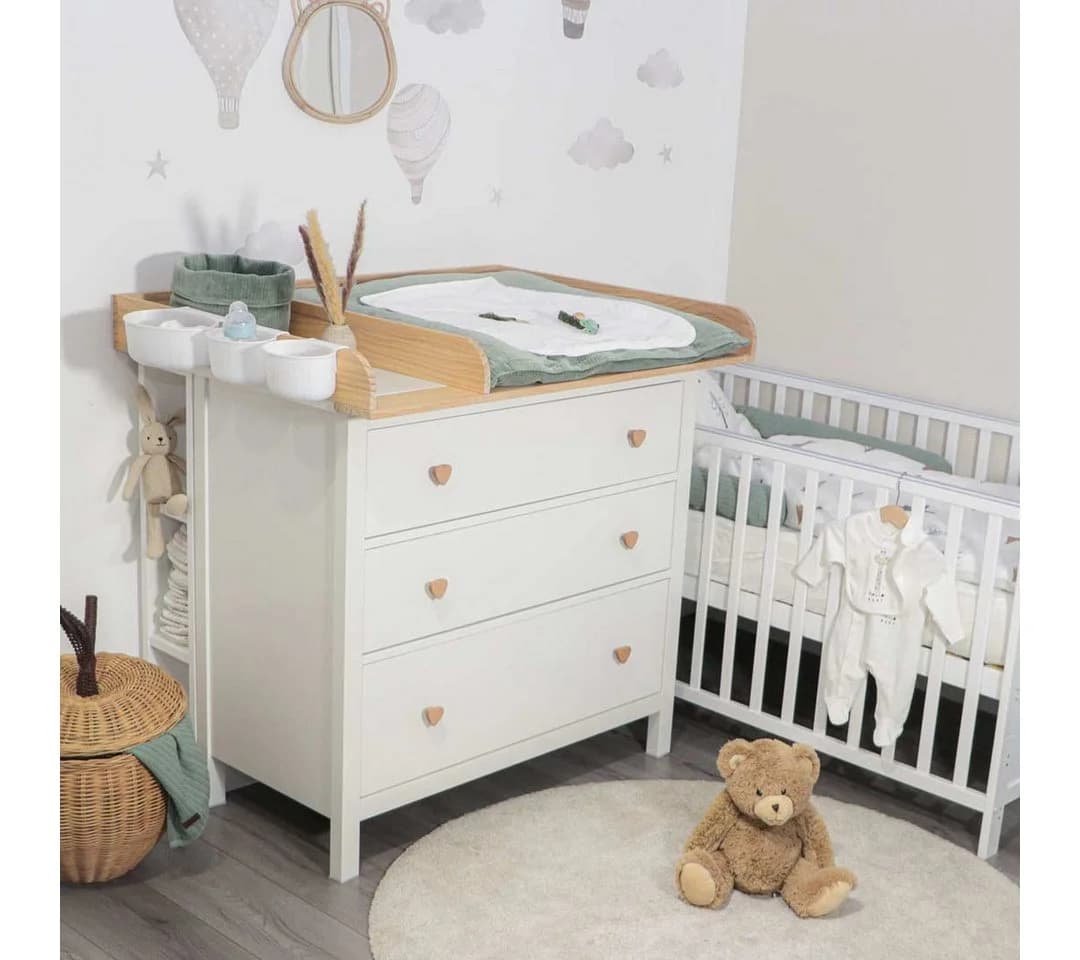 Puckdaddy GmbH Wickelaufsatz Pelle für IKEA Hemnes Kommode - Bild 3