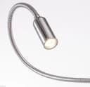 kalb Bettleuchte 2er Set LED Leseleuchte dimmbar chrom warmweiß Bild 3