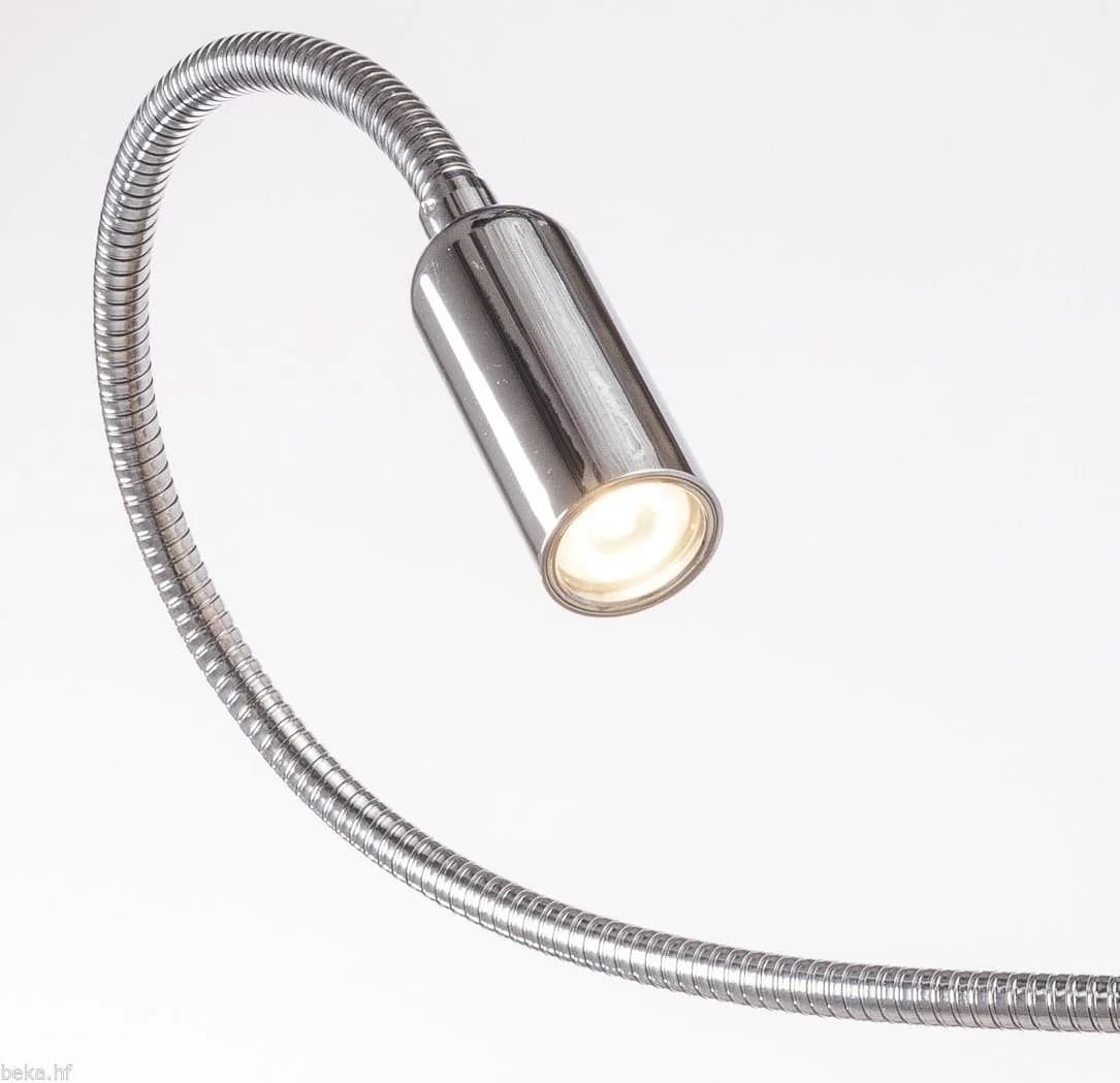 kalb Bettleuchte 2er Set LED Leseleuchte dimmbar chrom warmweiß - Bild 3