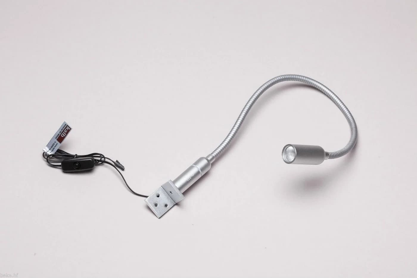 kalb Bettleuchte 2er Set LED Leseleuchte dimmbar chrom warmweiß - Bild 4