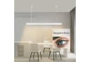 ZMH LED Pendelleuchte Dimmbar Weiß Modern Fernbedienung Bild 1