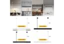 ZMH LED Pendelleuchte Dimmbar Weiß Modern Fernbedienung Bild 4