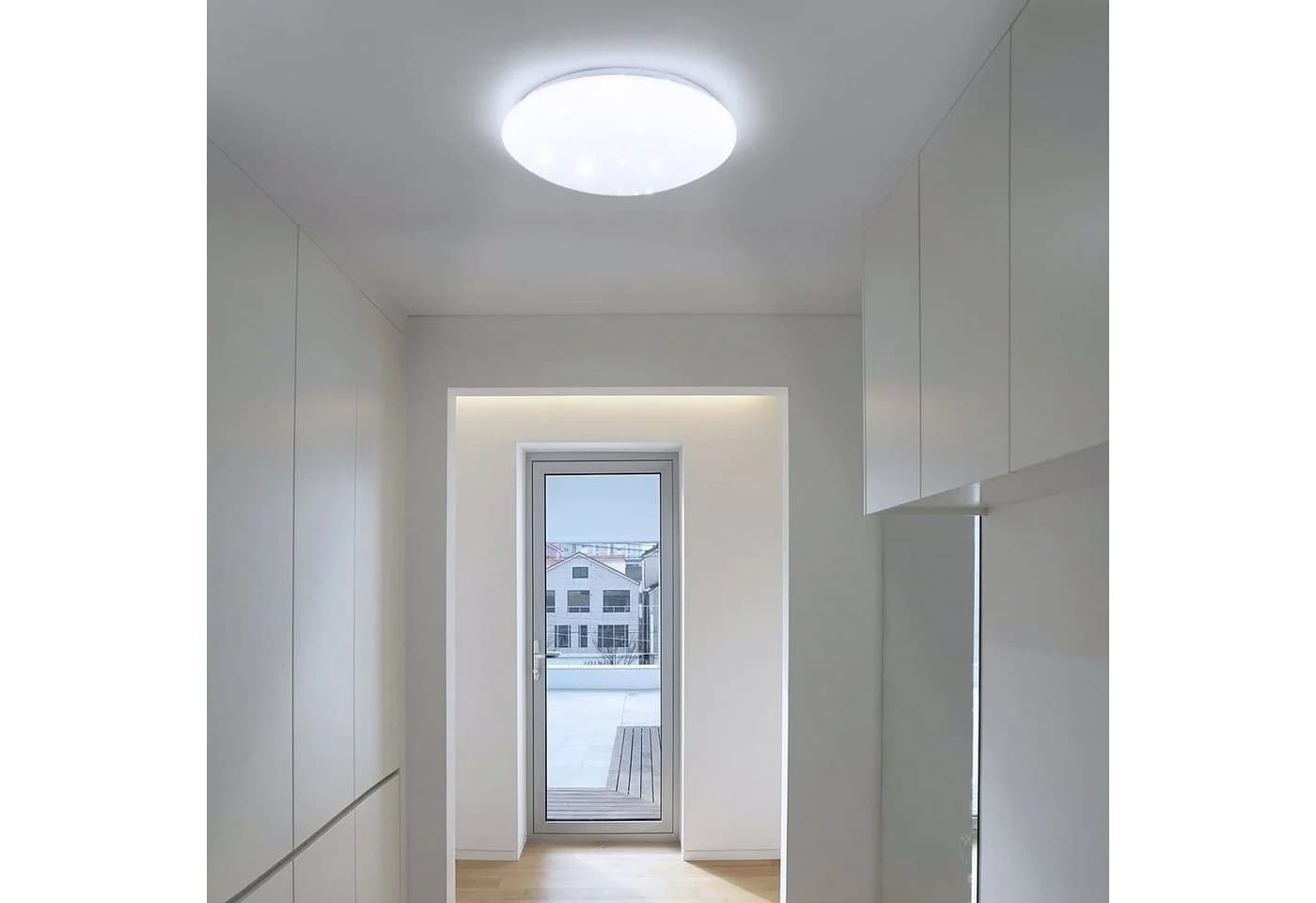 Nettlife LED Deckenleuchte Sternenhimmel Dimmbar mit Fernbedienung 28CM - Bild 3