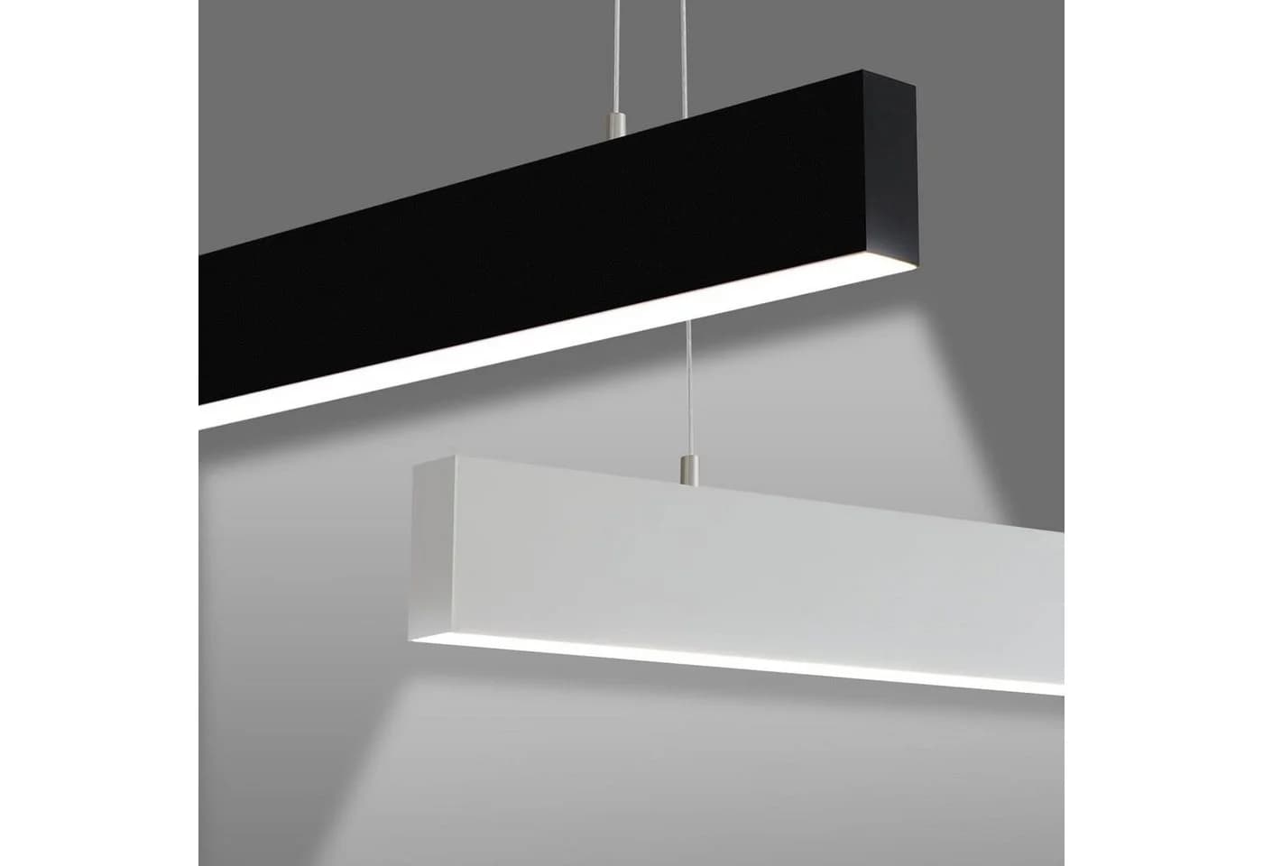 Nettlife LED Pendelleuchte Dimmbar Schwarz 150cm Höhenverstellbar - Bild 3