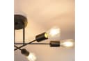 Nettlife Deckenleuchten E27 Retro 6 Flammig Kronleuchter LED wechselbar Bild 4