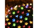 Salcar LED Solarleuchte 20 Kirschblüten Gartenleuchte Bunt 2 Modi Bild 5