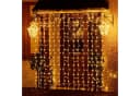 Salcar LED-Lichterkette 3x3m Warmweiß 8 Beleuchtungsmodi Timer & Memory-Funktion Bild 2