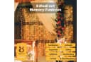 Salcar LED-Lichterkette 3x3m Warmweiß 8 Beleuchtungsmodi Timer & Memory-Funktion Bild 3