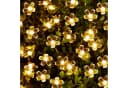 Salcar Solar-Lichterkette 5m mit 20 Kirschblüten-LEDs Warmweiß Bild 2