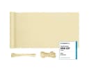 Sekey Balkonsichtschutz Beige 300x90 cm mit Ösen & Befestigung Bild 2