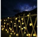 Salcar LED Solarleuchte 5M 10LED Lichterkette Warmweiß Bild 3